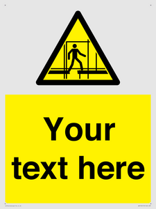 Custom Scaffold Incomplete Sign